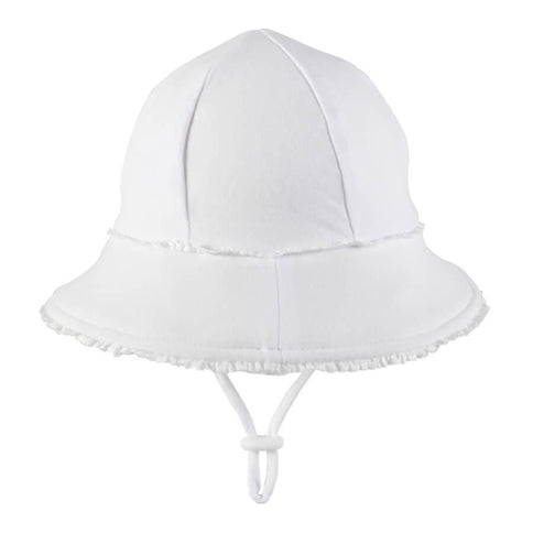 Bedhead Ponytail Bucket Hat - White Ruffle L-1875027433955135489