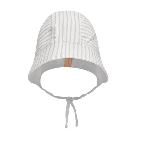 Bedhead Reversible Bonnet Hat- Finley/Blanc M-1875027435116957697