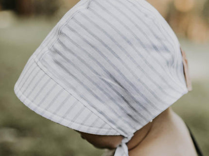 Bedhead Reversible Bonnet Hat- Finley/Blanc M-1875027435116957703