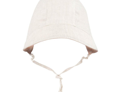 Bedhead Reversible Bonnet Hat- Frances/Flax S-1875027434823356420