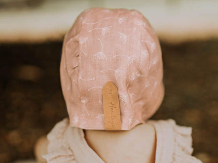Bedhead Reversible Bonnet Hat- Frances/Flax S-1875027434823356424