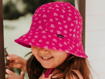 Bedhead Toddler Bucket Hat - Hearts XS-1875027488166514689