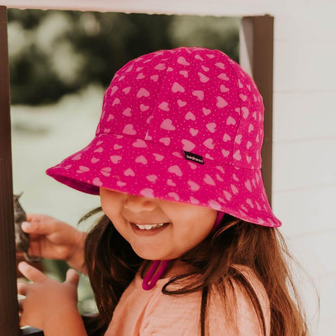 Bedhead Toddler Bucket Hat - Hearts L-1875027488585945089