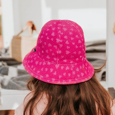 Bedhead Toddler Bucket Hat - Hearts L-1875027488585945090