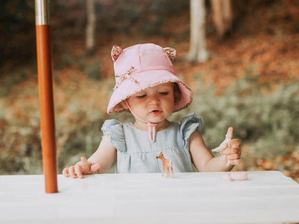 Bedhead Toddler Bucket Hat - Kitty Blush XS-1875027487038246917