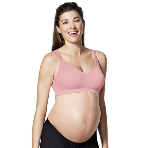 Bravado Silk Seamless Nursing Bra Dusted Peony S-1875027396986540033