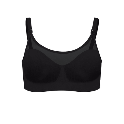 Bravado Silk Seamless Sheer Nursing Bra Black S-1954803150523338752