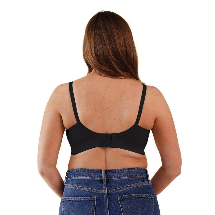 Bravado Silk Seamless Sheer Nursing Bra Black S-1973194099523719169
