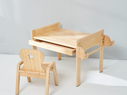 Bunny Tickles Primary Adjustable Table and Chair Set Car-1875027381845102592