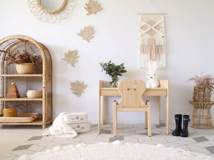 Bunny Tickles Primary Adjustable Table and Chair Set Rabbit-1875027382004486144