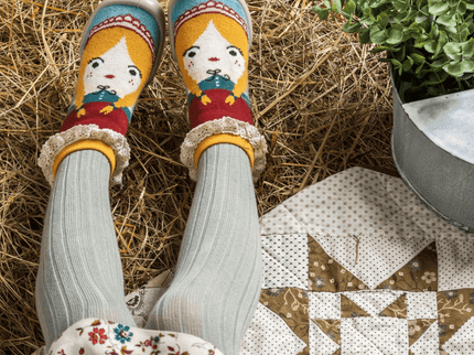 Collegien Slipper - Marie with Lace 18-19-1875027411318476802