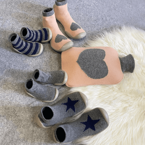 Collegien Slipper Socks - Warm Heart 28-29-1875027412887146497