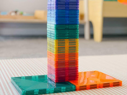 Connetix Tiles Rainbow 40 Piece Square Pack-1875027392905482241