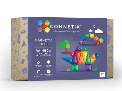 Connetix Tiles Rainbow Mini Pack 24 pc-1875027457279660032