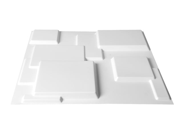 12Pcs 3D Wall Panels 50x50cm DIY Waterproof-1942353095744950273