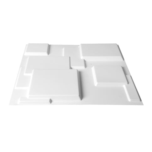 12Pcs 3D Wall Panels 50x50cm DIY Waterproof-1910113315401633793