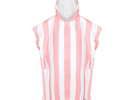 Dock & Bay Adult Poncho Hooded Towel | Cabana Collection | Malibu Pink S-1875027425365200900
