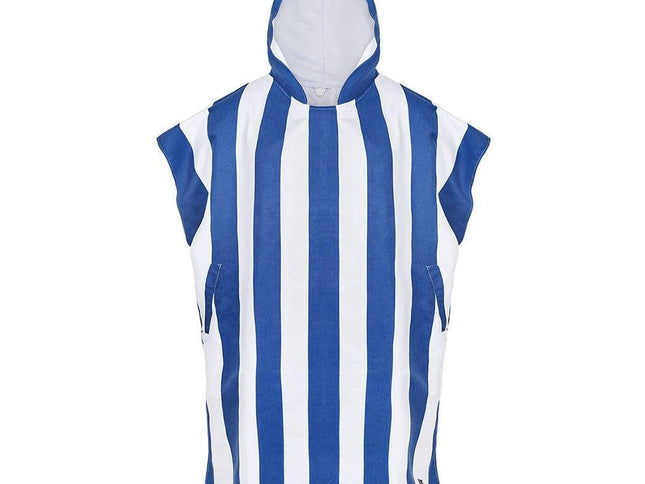 Dock & Bay Adult Poncho Hooded Towel | Cabana Collection | Whitsunday Blue S-1973193417714438146