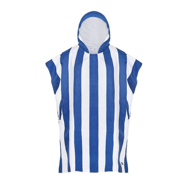 Dock & Bay Adult Poncho Hooded Towel | Cabana Collection | Whitsunday Blue S-1954802357653082114