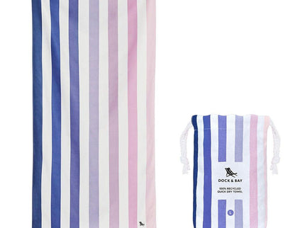 Dock & Bay Beach Towel Cabana Collection L | Quick Dry | Dusk To Dawn-1875027436522049536