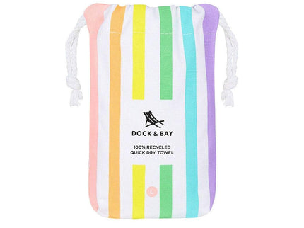 Dock & Bay Beach Towel Cabana Collection L | Quick Dry | Unicorn Waves-1875027437121835011