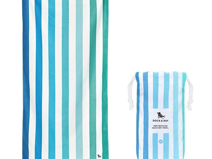 Dock & Bay Beach Towel Cabana Collection XL | Quick Dry | Endless River-1875027400962740224
