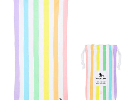 Dock & Bay Beach Towel Cabana Collection XL | Quick Dry | Unicorn Waves-1875027401252147200