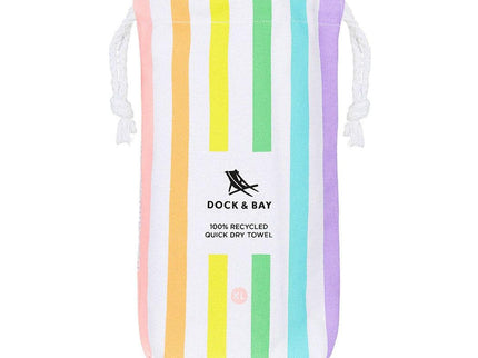 Dock & Bay Beach Towel Cabana Collection XL | Quick Dry | Unicorn Waves-1875027401252147203