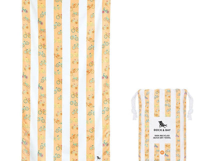 Dock & Bay KIDS Beach Towel | Quick Dry | Bike Bike Baby-1875027460685434880