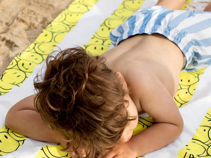 Dock & Bay KIDS Beach Towel | Quick Dry | Smiley-1875027471712260097