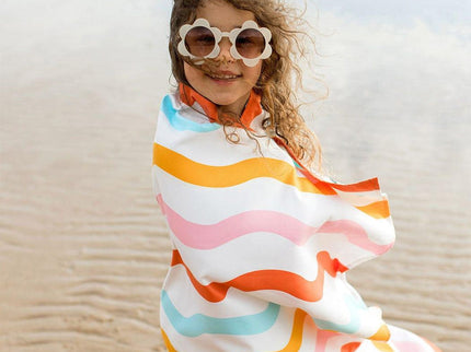 Dock & Bay KIDS Beach Towel | Quick Dry | Squiggly-1875027461239083010