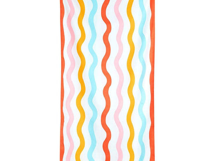 Dock & Bay KIDS Beach Towel | Quick Dry | Squiggly-1875027461239083013