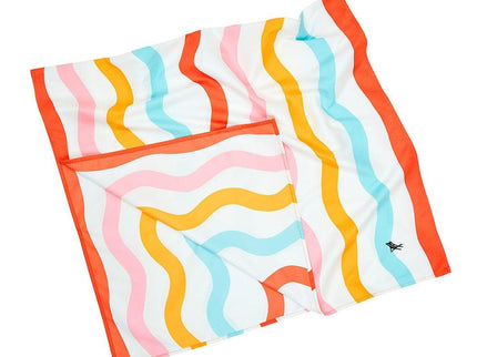 Dock & Bay KIDS Beach Towel | Quick Dry | Squiggly-1875027461239083014