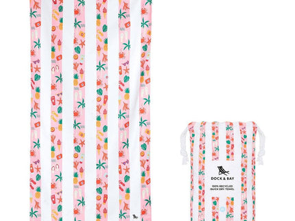 Dock & Bay KIDS Beach Towel | Quick Dry | Vacay Vibes-1875027460538634240