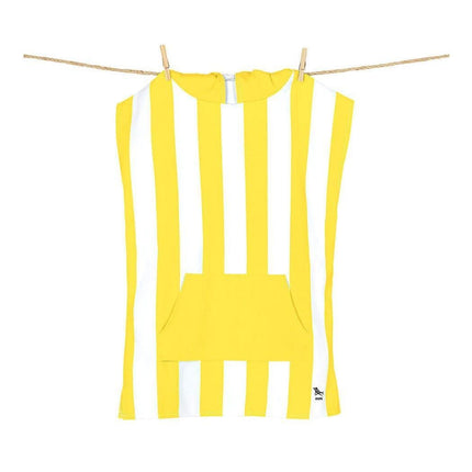 Dock & Bay KIDS Poncho Hooded Towel -Mini Cabana Collection-Boracay Yellow XS (2-4yrs)-1954802359355969537