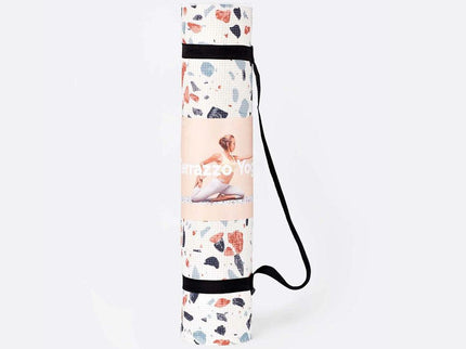 DOIY Yoga Mat - Terrazzo White-1864183502237470720