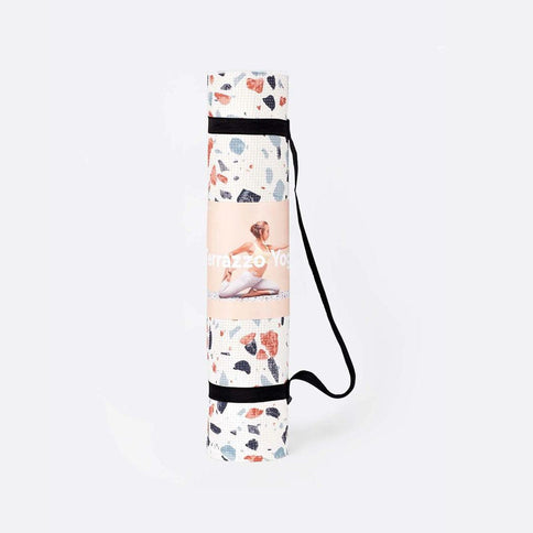 DOIY Yoga Mat - Terrazzo White-1864183502237470720
