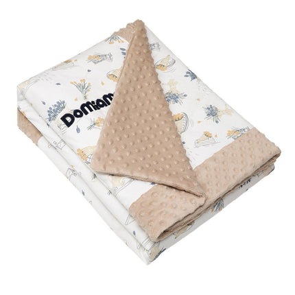 Domimia Thick Padded Minky Cotton Kids Blanket - 2.5 tog-1973194204922384388