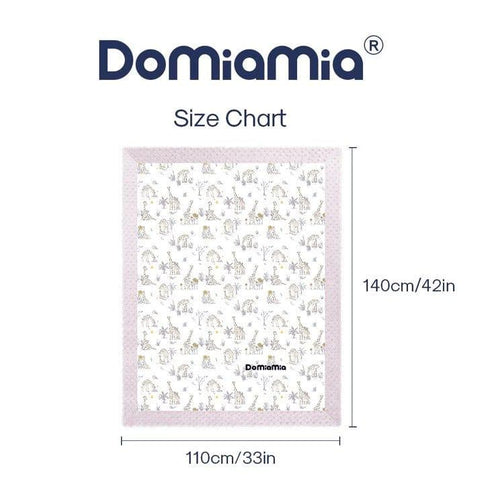 Domimia Thick Padded Minky Cotton Kids Blanket - 2.5 tog Wildflower Boquet-1875027393329106945