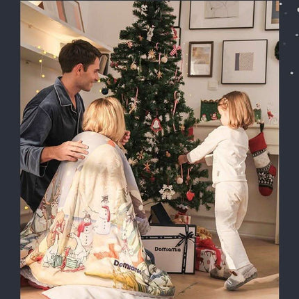 Domimia Thick Padded Minky Dot Cotton Kids Blanket 2.5tog-Limited Edition-1954803091811471362