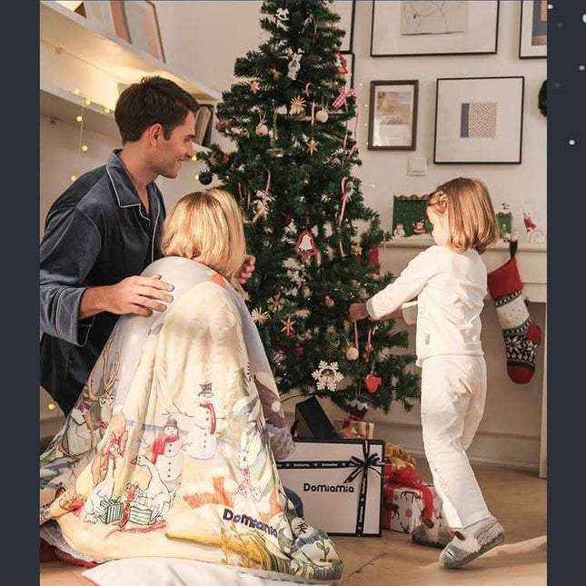 Domimia Thick Padded Minky Dot Cotton Kids Blanket 2.5tog-Limited Edition-1954803091991826434