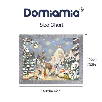 Domimia Thick Padded Minky Dot Cotton Kids Blanket 2.5tog-Limited Edition-1954803091811471366