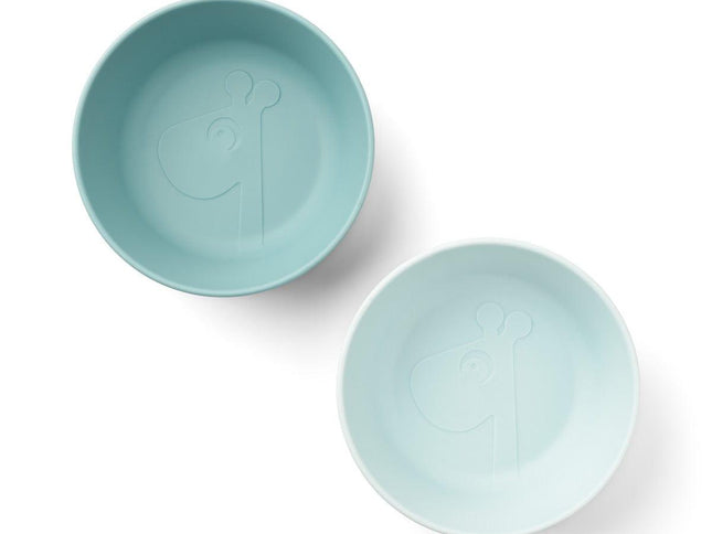 Done by Deer Kiddish Raffi Bowl 2 Pack-Blue-1875027480151199745