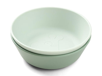 Done by Deer Kiddish Raffi Bowl 2 Pack-Green-1875027480298000384