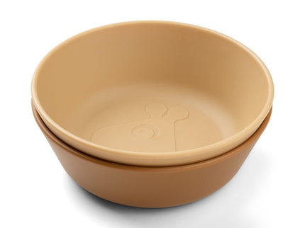 Done by Deer Kiddish Raffi Bowl 2 Pack-Mustard-1875027480440606720