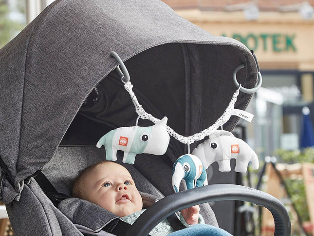 Done by Deer Pram Toy Deer Friends- Powder Pink-1875027484039319553