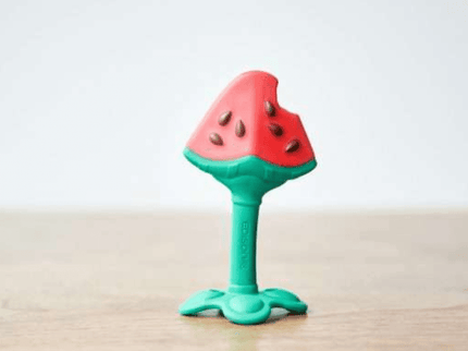 EDISON mama Kamikami Baby Teether 3D Watermelon-1875027477898858497