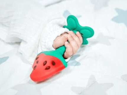 EDISON mama Kamikami Baby Teether 3D Watermelon-1875027477898858498