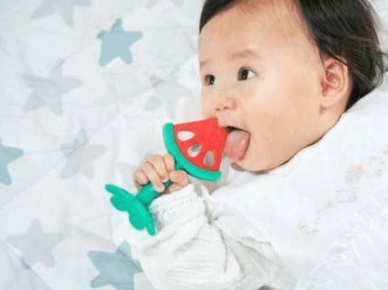 EDISON mama Kamikami Baby Teether  Apple-1875027451176947713