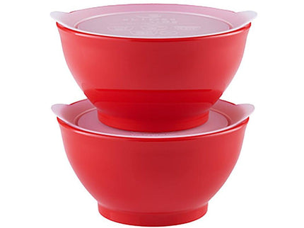 Elipse Kids Spill-Proof Anti-Slip Bowl Stage 1 8oz | Twin Pack with Lid Blue-1875027464447725568